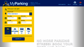 What Myparking.eu website looked like in 2017 (6 years ago)