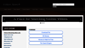 What Movies-search-engine.com website looked like in 2017 (6 years ago)