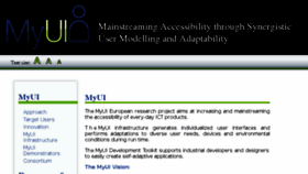 What Myui.eu website looked like in 2017 (6 years ago)