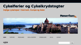 What Memorytours.dk website looked like in 2017 (6 years ago)