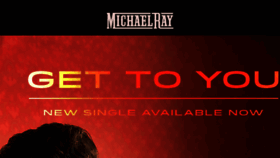 What Michaelraymusic.com website looked like in 2017 (6 years ago)