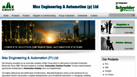 What Maxautomation.co.in website looked like in 2017 (8 years ago)