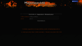 What Majomparade.net website looked like in 2017 (6 years ago)