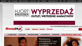What Mrocza24.pl website looked like in 2017 (6 years ago)