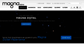 What Magnadijital.com.tr website looked like in 2017 (6 years ago)