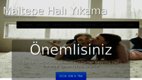 What Maltepe-haliyikama.org website looked like in 2017 (6 years ago)