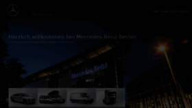 What Mercedes-benz-berlin.de website looked like in 2017 (6 years ago)