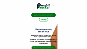 What Mobiltracker.com.br website looked like in 2017 (6 years ago)