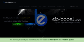 What Members.elo-boost.net website looked like in 2017 (6 years ago)