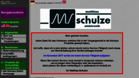 What Matthias-schulze-elektronik.de website looked like in 2017 (6 years ago)