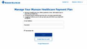 What Munson.myonplanhealth.com website looked like in 2017 (6 years ago)