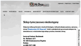 What Marvellous.pl website looked like in 2017 (6 years ago)