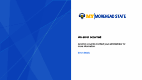 What My.moreheadstate.edu website looked like in 2017 (6 years ago)