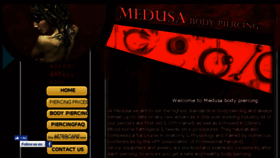 What Medusabodypiercing.com website looked like in 2017 (7 years ago)