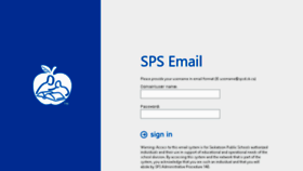 What Mail.spsd.sk.ca website looked like in 2017 (6 years ago)