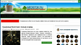 What Medistok.ru website looked like in 2017 (6 years ago)