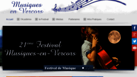 What Musiques-en-vercors.fr website looked like in 2017 (6 years ago)