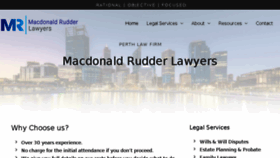 What Mrlegal.com.au website looked like in 2017 (6 years ago)