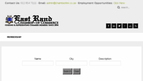 What Members.chamberlink.co.za website looked like in 2017 (6 years ago)