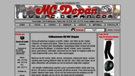 What Mc-depan.com website looked like in 2017 (6 years ago)