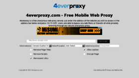 What M.4everproxy.com website looked like in 2017 (6 years ago)