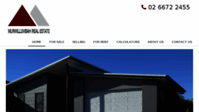 What Murwillumbahrealestate.com.au website looked like in 2017 (6 years ago)