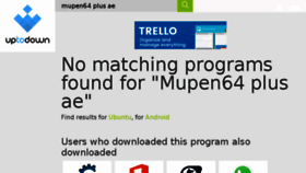 What Mupen64-plus-ae.en.uptodown.com website looked like in 2017 (6 years ago)