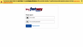 What Myfastway.me website looked like in 2017 (6 years ago)
