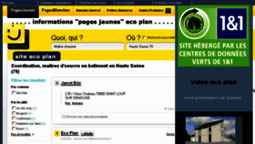 What Maitre-oeuvre-batiment-pages-jaunes.eco-plan.fr website looked like in 2017 (6 years ago)