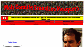 What Moircosmos.org website looked like in 2017 (6 years ago)