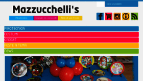 What Mazzucchellis.com website looked like in 2017 (6 years ago)