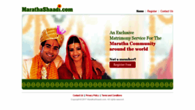 What Marathashaadi.com website looked like in 2017 (6 years ago)