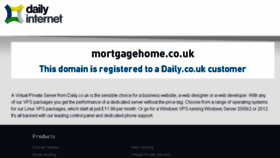 What Mortgagehome.co.uk website looked like in 2017 (6 years ago)