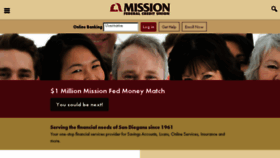What Missionfcu.org website looked like in 2017 (6 years ago)