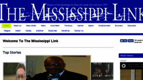 What Mississippilink.com website looked like in 2017 (6 years ago)
