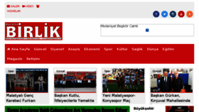 What Malatyabirlikgazetesi.com website looked like in 2017 (6 years ago)