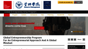 What Msc-entrepreneurship.com website looked like in 2017 (6 years ago)