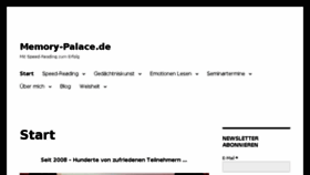 What Memory-palace.de website looked like in 2017 (6 years ago)