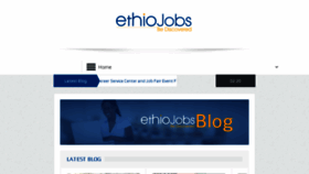 What M.ethiojobs.net website looked like in 2017 (6 years ago)