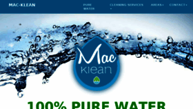 What Mac-klean.com website looked like in 2017 (6 years ago)