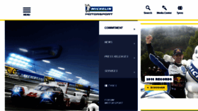 What Michelinmotorsport.com website looked like in 2017 (6 years ago)