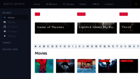 What Movieslounge.co website looked like in 2017 (6 years ago)
