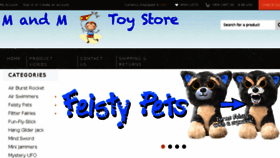 What Mandmtoys.com website looked like in 2017 (6 years ago)