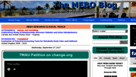 What Meboblog.com website looked like in 2017 (6 years ago)
