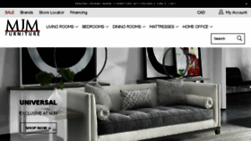 What Mjmfurniture.com website looked like in 2017 (6 years ago)