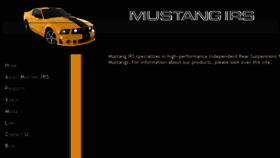 What Mustangirs.com website looked like in 2017 (6 years ago)