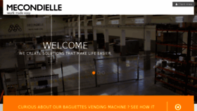 What Mecondielle.com website looked like in 2017 (6 years ago)