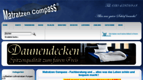 What Matratzen-compass.eu website looked like in 2017 (6 years ago)