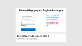 What Moodle.reginaassumpta.qc.ca website looked like in 2017 (6 years ago)