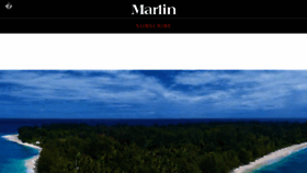 What Marlinmag.com website looked like in 2017 (6 years ago)